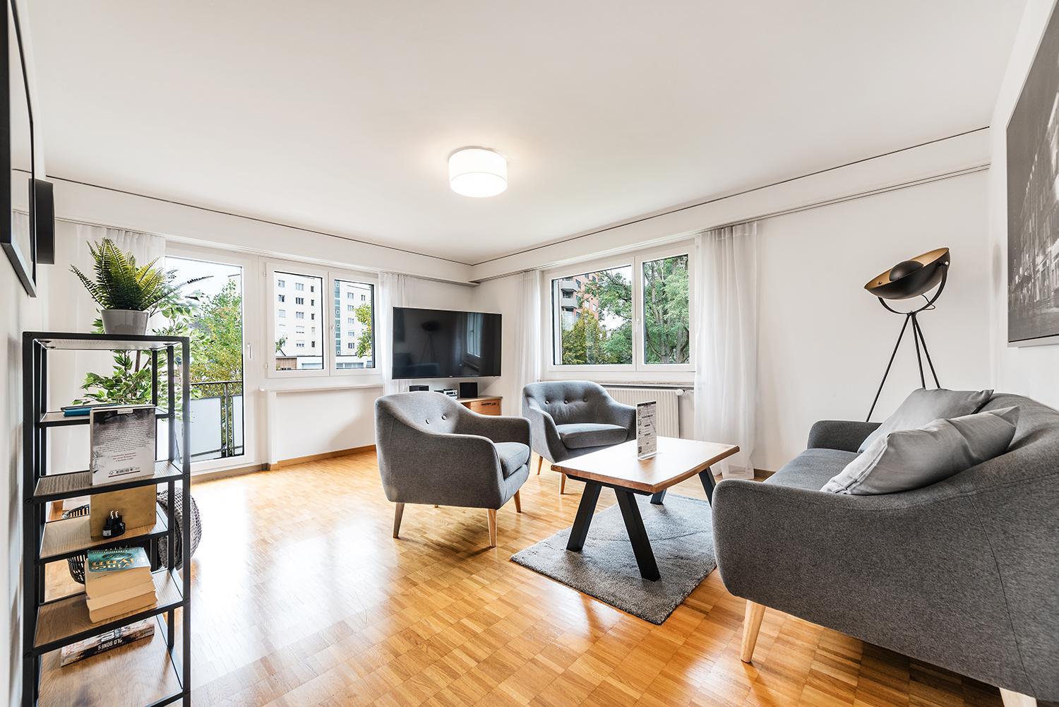 Soho 11 !Gratis Parken, Free Parking! Daire Kreuzlingen Dış mekan fotoğraf